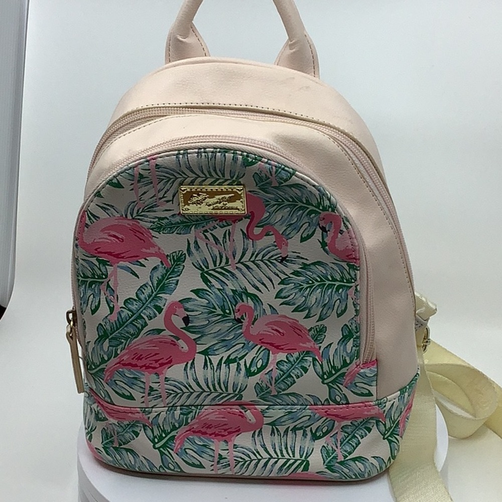 Flamingo Backpack Luv Betsey by Betsey Johnson